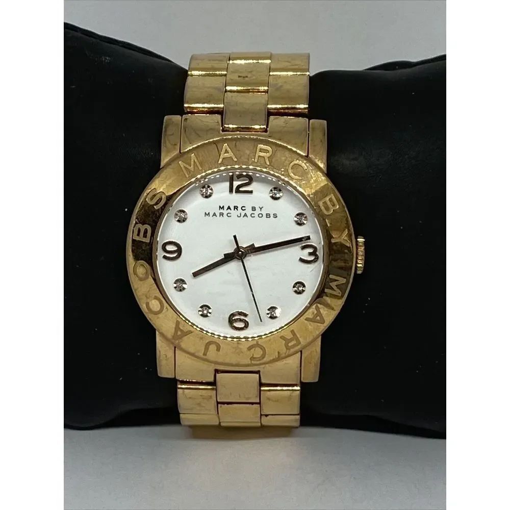 Marc Jacobs Amy MBM3077 Women's Stainless Steel Analog Dial Quartz Watch KS562